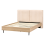 Beliani Bed Boucle IZERNORE 140 x 200 cm (EU Double) Beige 5