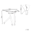 Beliani Foldable Corner Desk Module BENDI 90 cm 64 cm White 3