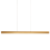 Beliani LED Pendant Lamp ARENAS with Remote Gold 4