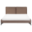 Beliani Bed Boucle MELLE 160 x 200 cm (EU King Size) Brown 5