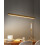 Beliani LED Pendant Lamp ARENAS with Remote Gold 2