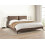 Beliani Bed Boucle MELLE 180 x 200 cm (EU Super King) Brown 2