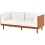 Beliani Sofa 2 Seater VORGOD Fabric Off-White 5