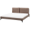 Beliani Bed Boucle MELLE 180 x 200 cm (EU Super King) Brown 4