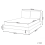 Beliani Bed Boucle MELLE 160 x 200 cm (EU King Size) Brown 3