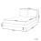 Beliani Bed Boucle MELLE 180 x 200 cm (EU Super King) Brown 3