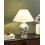 Beliani Table Lamp MORACA Porcelain White/ Blue 4