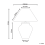 Beliani Table Lamp DIOGO Porcelain White 3