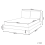 Beliani Bed Boucle MELLE 140 x 200 cm (EU Double) Off-White 4