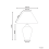 Beliani Table Lamp MORACA Porcelain White/ Blue 5