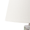 Beliani Table Lamp CAVADO Porcelain White 5