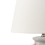 Beliani Table Lamp ACROSSO Porcelain White 5
