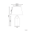 Beliani Table Lamp CAVADO Porcelain White 3