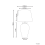 Beliani Table Lamp ACROSSO Porcelain White 3