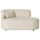 Beliani Left-Hand Chaise Longue VANVEY Corduroy Light Beige 5