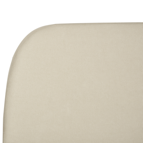 Beliani Bed Fabric ROISEL 180 x 200 cm (EU Super King) Beige 1