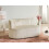 Beliani Left-Hand Chaise Longue VANVEY Corduroy Light Beige 3