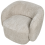 Beliani Swivel Armchair TORE Fabric Beige 6