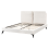 Beliani Bed Boucle MELLE 140 x 200 cm (EU Double) Off-White 8