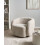 Beliani Swivel Armchair TORE Fabric Beige 2