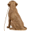 Beliani Table Lamp Dog MARLEY Gold 5