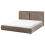 Beliani Bed Boucle BAJONNA 160 x 200 cm (EU King Size) Brown 4
