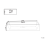 Beliani Wall Hung Basin QUENKO 900 x 460 mm Mineral Cast White 3