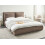 Beliani Bed Boucle BAJONNA 160 x 200 cm (EU King Size) Brown 2