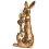 Beliani Table Lamp Rabbit BUGS Gold 5