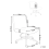 Beliani Desk Chair GEDDES Corduroy Green 3