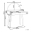 Beliani Dressing Table with Mirror RANCHERIA Light Brown 3