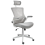 Beliani Office Chair PALADIN Light Grey 4