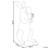 Beliani Table Lamp Rabbit BUGS Gold 3