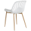 Beliani Set of 4 Dining Chairs KLEVE White 6