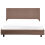 Beliani Bed Boucle ALBI 140 x 200 cm (EU Double) Brown 6