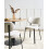 Beliani Set of 2 Dining Chairs BRONTE Fabric Light Beige 2