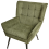 Beliani Armchair BELLINGMO Fabric Green 6