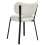 Beliani Set of 2 Dining Chairs BRONTE Fabric Light Beige 6