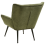 Beliani Armchair BELLINGMO Fabric Green 5