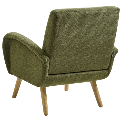 Beliani Armchair PLASSEN Fabric Green 2