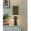 Beliani Table Lamp OTEROS Olive Green 2