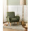 Beliani Armchair PLASSEN Fabric Green 2