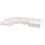 Beliani Modular Corner Sofa 5 Seater ARDAL Boucle Off-White Right Hand 2