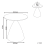 Beliani Side Table CORELLA Tempered Glass Brown 3