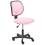 Beliani Office Chair JOYFUL Pastel Pink 5
