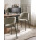 Beliani Set of 2 Dining Chairs PENNY Fabric Light Beige 2