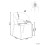 Beliani Set of 2 Dining Chairs PENNY Fabric Light Beige 3