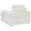Beliani Armchair ALLA Boucle Off-White 6