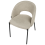 Beliani Set of 2 Dining Chairs PENNY Fabric Light Beige 6