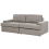 Beliani Sofa 3 Seater ALLA Fabric Taupe 4